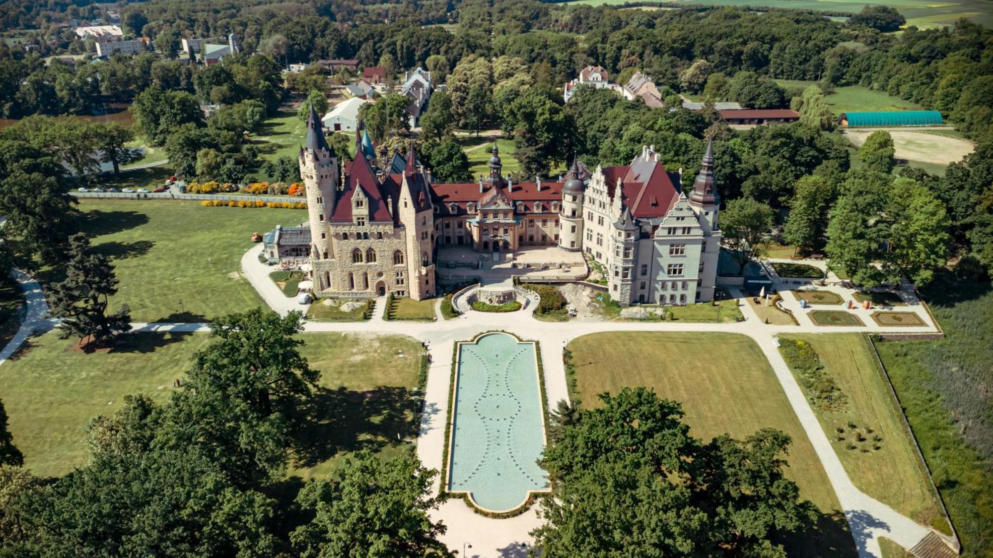 Moszna Zamek Hotel Kültér fotó